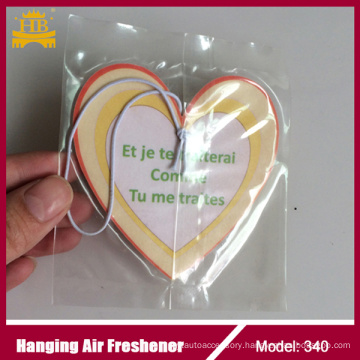 Heart Shape/Shoe Shape/Emoji Product/Little Trees Car Cotton Paper Air Freshener